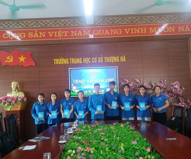 LỄ KẾT NẠP ĐOÀN VIÊN MỚI NĂM 2026